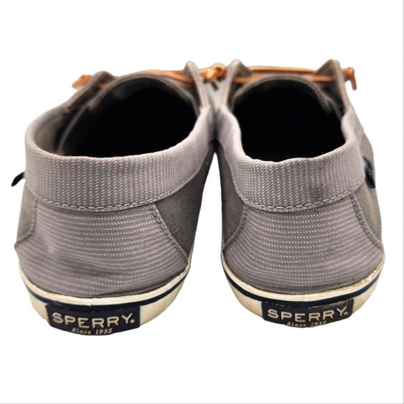 Sperry Women's Loafers Size 9.5/40.5 Grey Fabric - Picture 5 of 6